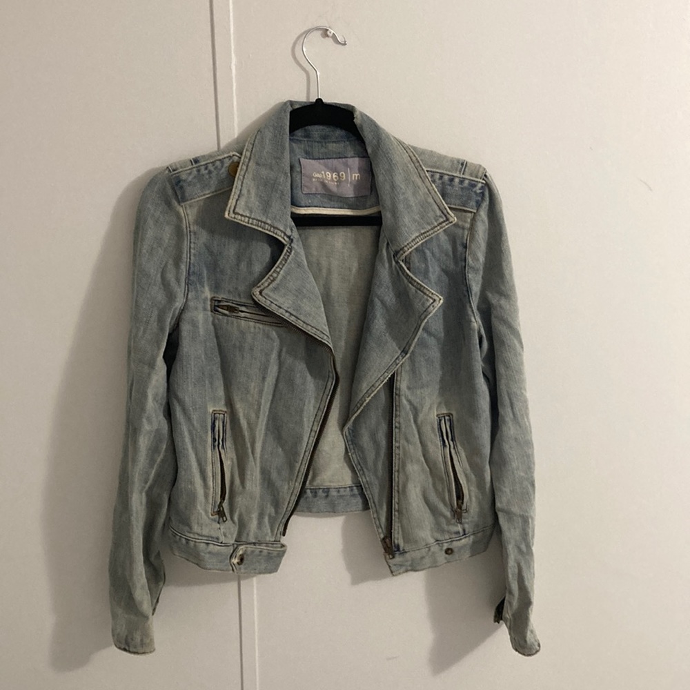 GAP bomber denim jacket